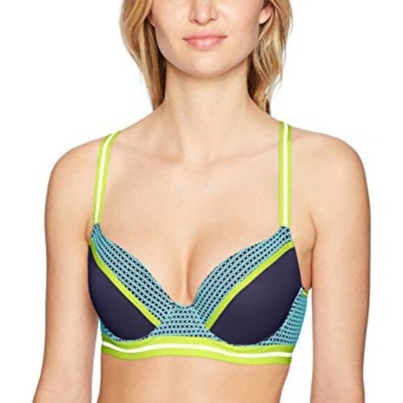 ✅ On Gossamer Active Uplift Push Up Plunge Bra 36D - Picture 1 of 8